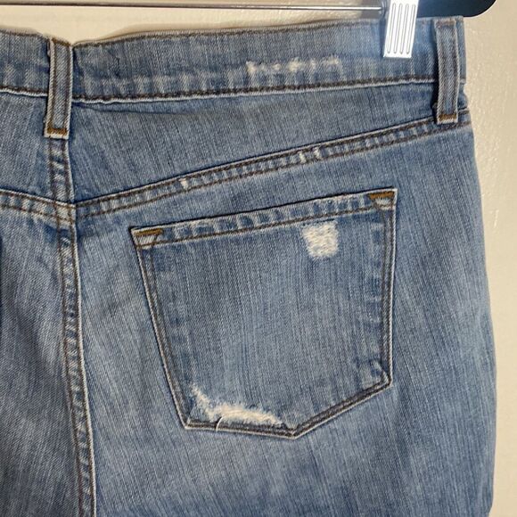J Brand-Distressed Boyfriend Shorts-Euphoria- medium wash- Size 29 (US 8) - Picture 9 of 11